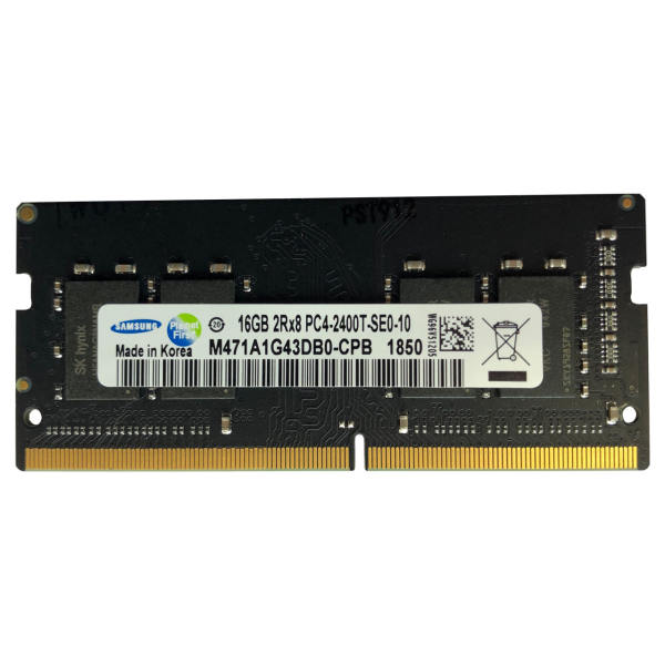 رم لپ تاپ DDR4 تک کاناله 2400 مگاهرتز سامسونگ مدل PC4 ظرفیت 16 گیگابایت