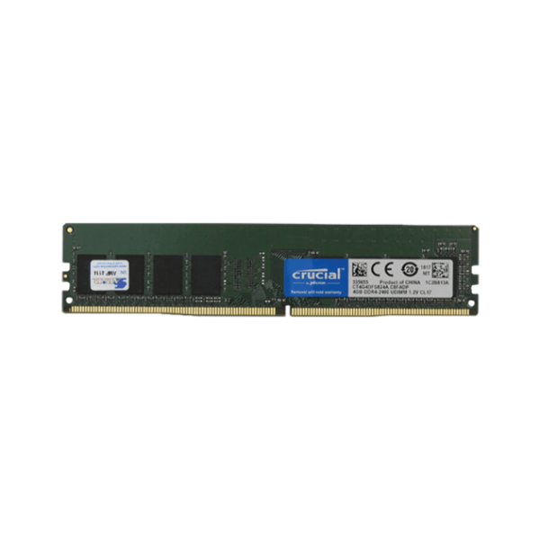 رم دسکتاپ DDR4 تک کاناله 2400 مگاهرتز کروشیال مدل CL17 ظرفیت 4 گیگابایت
