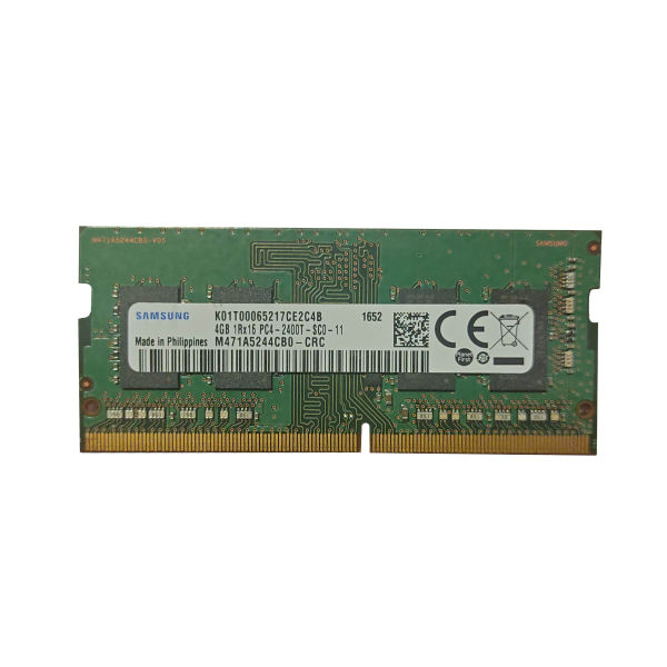 رم لپ تاپ DDR4 تک کاناله 2400 مگاهرتز سامسونگ مدل M471A5244CB0 ظرفیت 4 گیگابایت