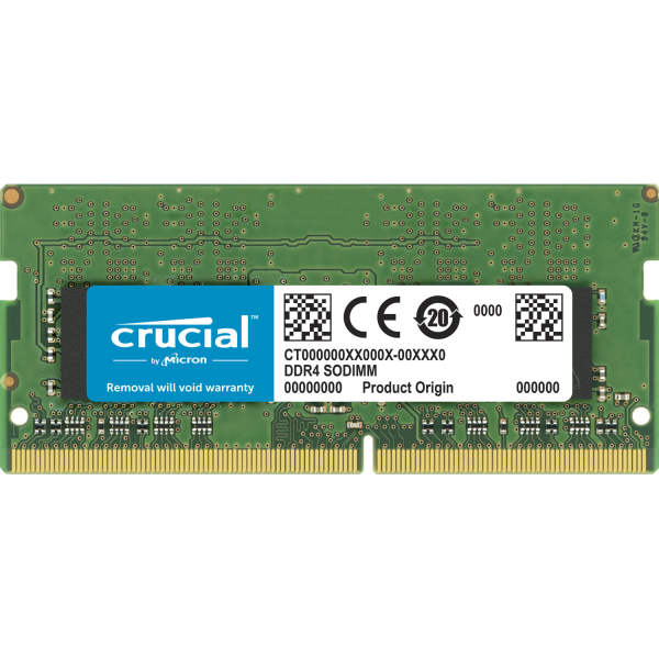 رم لپ تاپ DDR4 دو کاناله 2666 مگاهرتز CL19 کروشیال ظرفیت 16 گیگابایت