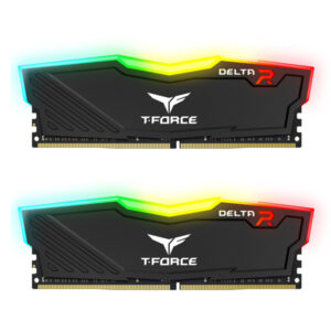 رم کامپیوتر DDR4 دو کاناله 3200 مگاهرتز CL16 تیم گروپ مدل T-Force Delta RGB ظرفیت 64 گیگابایت