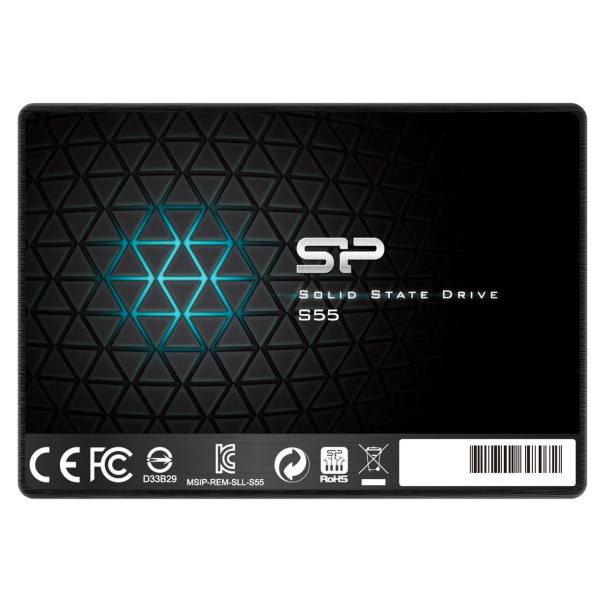 اس اس دی اینترنال SATA3.0 سیلیکون پاور مدل Slim S55 ظرفیت 480 گیگابایت