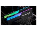 رم دسکتاپ DDR4 دو کاناله 4000 مگاهرتز CL18 جی اسکیل مدل TRIDENTZ RGB ظرفیت 64 گیگابایت