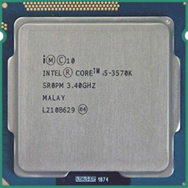 پردازنده اینتل Core-i5 3570K سری Ivy Bridge