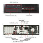 کیس استوک HP Compaq Elite 8300 / 6300 پردازنده i5 نسل 3