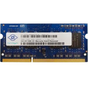 رم لپ تاپ 4 گیگ Nanya DDR3-PC3L-1600-12800 MHZ 1.35V