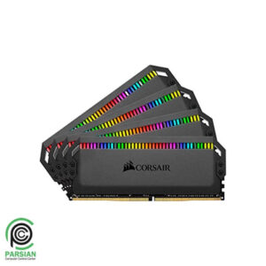 رم دسکتاپ کورسیر 64GB DDR4 Dominator Platinum RGB 3400Mhz
