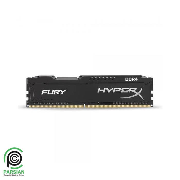 رم دسکتاپ کینگستون 16GB DDR4 HyperX Fury Black 3200Mhz
