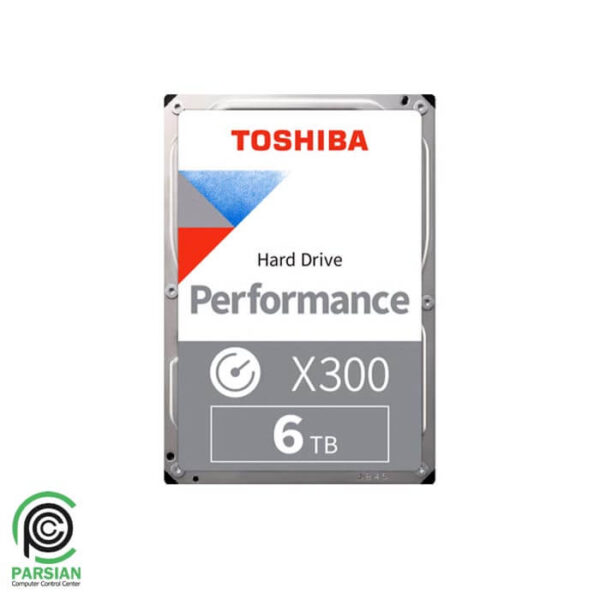 هارد اینترنال 6TB Toshiba HDWE160EZSTA X300