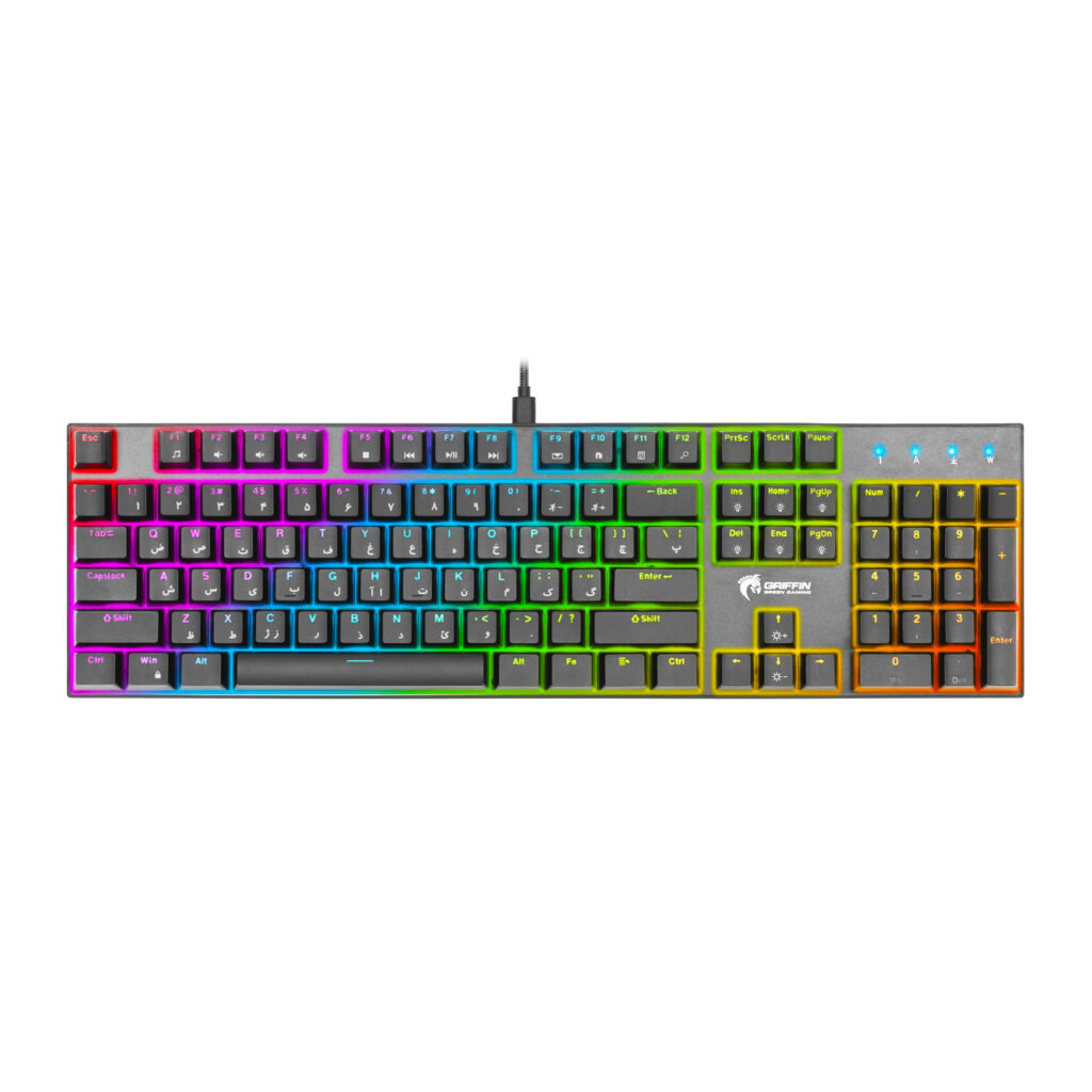 کیبورد گیمینگ گرین GK 802 RGB