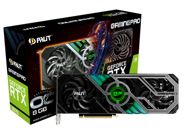 کارت گرافیک Palit GeForce RTX 3070 GamingPro 8GB دست دوم