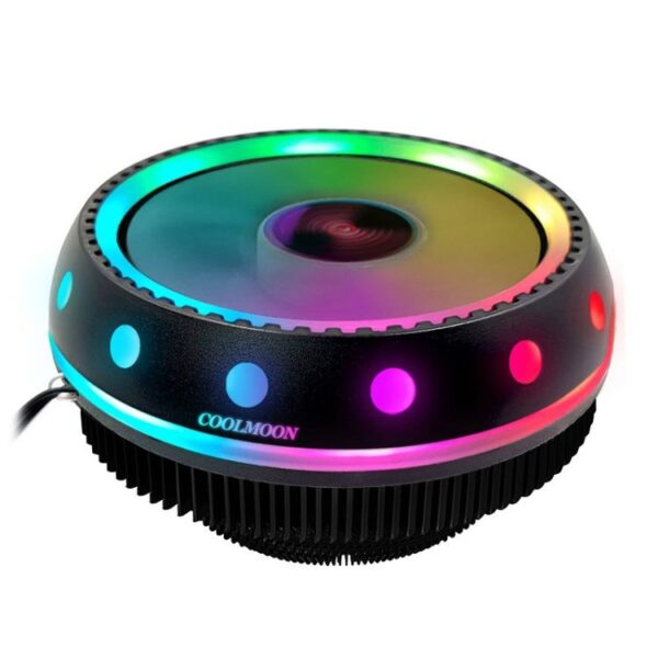 فن پردازنده Coolmoon RGB UFO CPU Cooler