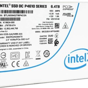 قیمت اس اس دی Intel SSD DC P4610 6.4 TB