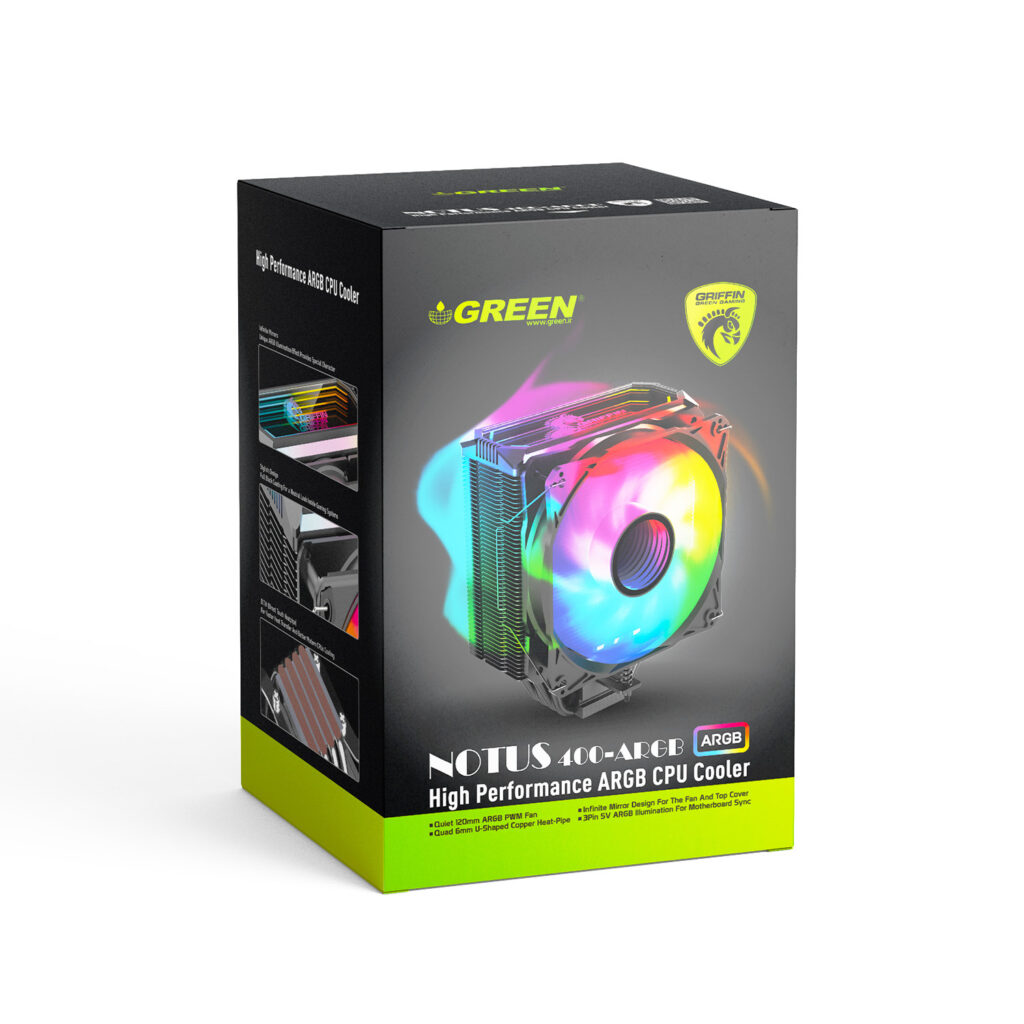 فن پردازنده NOTUS 400-ARGB