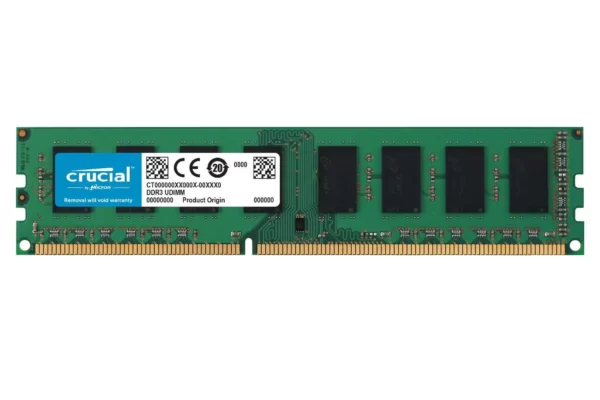 رم کامپیوتر کروشیال 8GB DDR3 1333