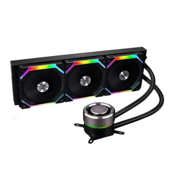 خنک کننده مایع پردازنده لیان لی Galahad 360 Uni Fan SL Edition ARGB Black