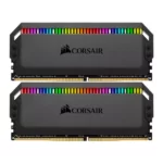 رم کورسیر DOMINATOR PLATINUM RGB Black 64GB 32GBx2 3600MHz CL18