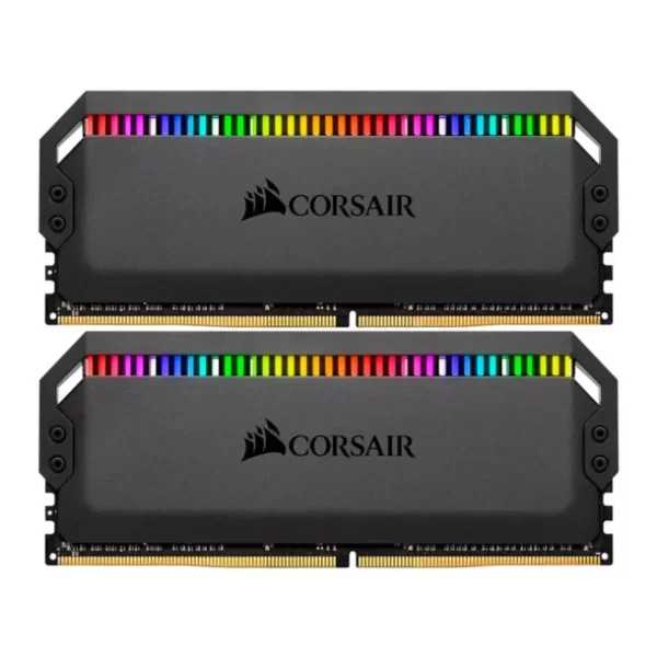 رم کورسیر DOMINATOR PLATINUM RGB Black 64GB 32GBx2 3600MHz CL18