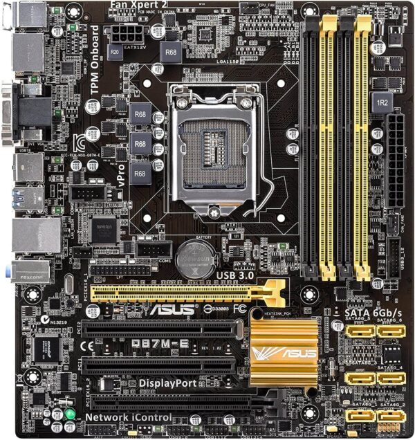 مادربرد ایسوس استوک MOTHERBOARD ASUS Q87M-E - Image 1