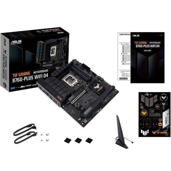 مادربرد ایسوس MOTHERBOARD ASUS TUF GAMING B760 PLUS WIFI D5