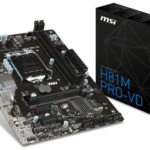 مادربرد ام اس آی استوک MOTHERBOARD MSI H81m pro-vd