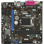مادربرد ام سی ای استوک با PCI معیوب MOTHERBOARD MSI H81M-P33