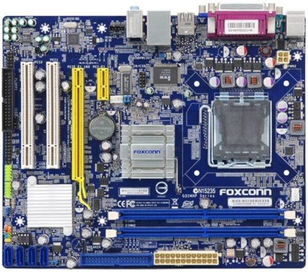 مادربرد فاکس کان استوک MOTHERBOARD FOXCONN G31MXP - Image 1