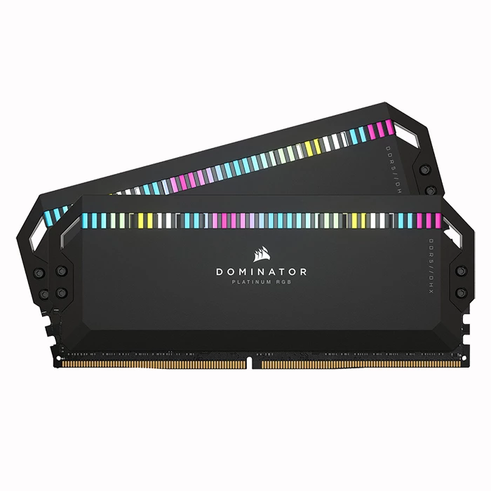 رم دسکتاپ DDR5 دو کاناله 5200MHZ CL40 Dominator Platinum RGB 64GB