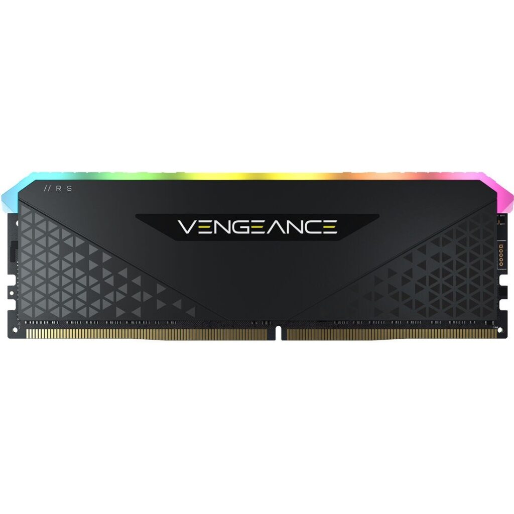 رم کامپیوتر کورسیر VENGEANCE RGB RS 8GB تک کاناله 3200MHZ