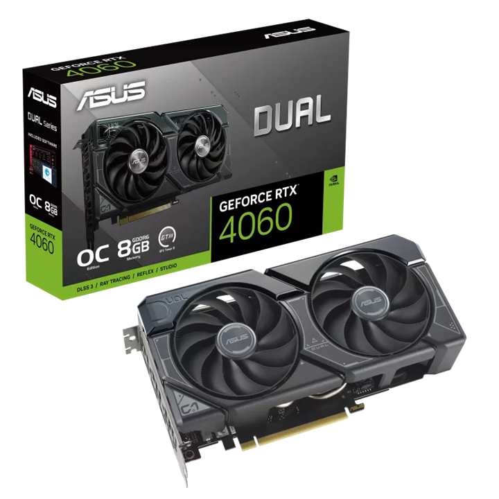 کارت گرافیک ایسوس Dual GeForce RTX™ 4060 OC Edition 8GB