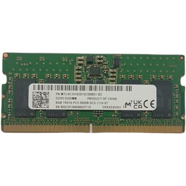 رم لپ تاپ Micron DDR5 8GB 5600MHz