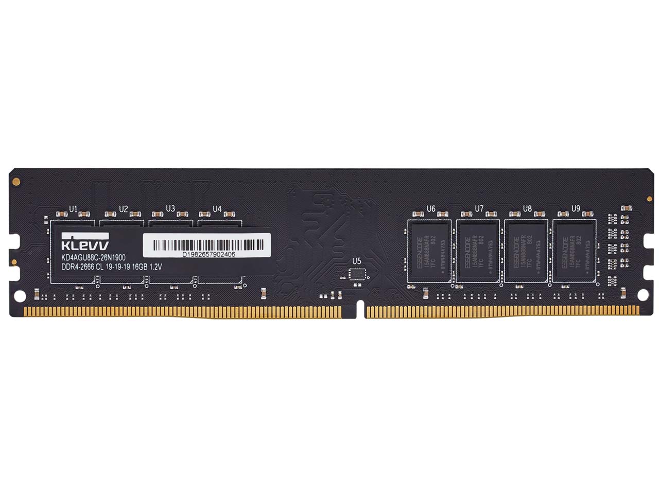 رم دسکتاپ کلو RAM KLEVV DDR4 16GB 2666Mhz