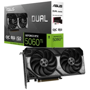 کارت گرافیک ایسوس ASUS Dual GeForce RTX 5060ti OC 8GB GDDR7