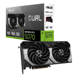 کارت گرافیک ایسوس ASUS Dual GeForce RTX 5070 OC 12GB GDDR7