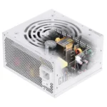 منبع تغذیه کامپیوتر گرین ظرفیت 1200 وات رنگ سفید POWER GREEN GP1200B-GXD WHITE