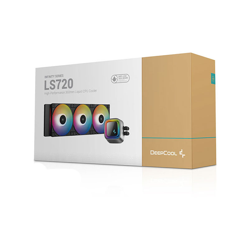خنک کننده مایع پردازنده دیپ کول FAN DEEPCOOL LS720 BLACK - pack خنک کننده مایع پردازنده دیپ کول FAN DEEPCOOL LS720 BLACK - pack