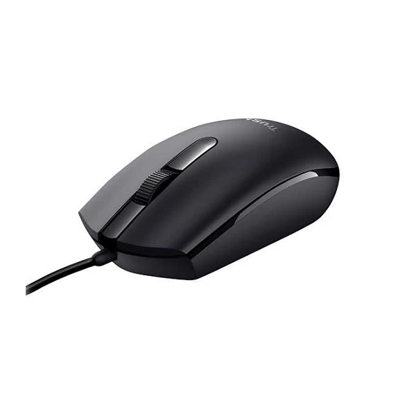 موس باسیم تراست MOUSE TRUST BASI WIRED - 3d موس باسیم تراست MOUSE TRUST BASI WIRED - 3d