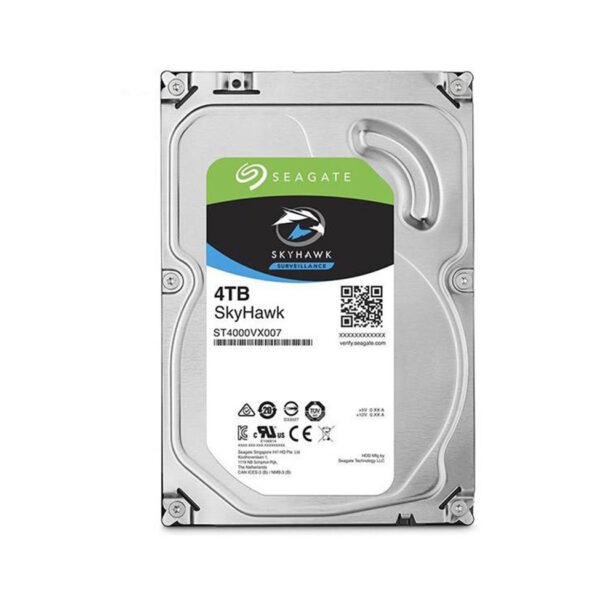 هارددیسک 4 ترابایت اینترنال سیگیت HDD SEAGATE SKYHAWK 4TB ST4000VX007