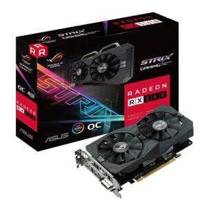 کارت گرافیک ایسوس VGA ASUS RADEON RX560 ROG STRIX 4GB