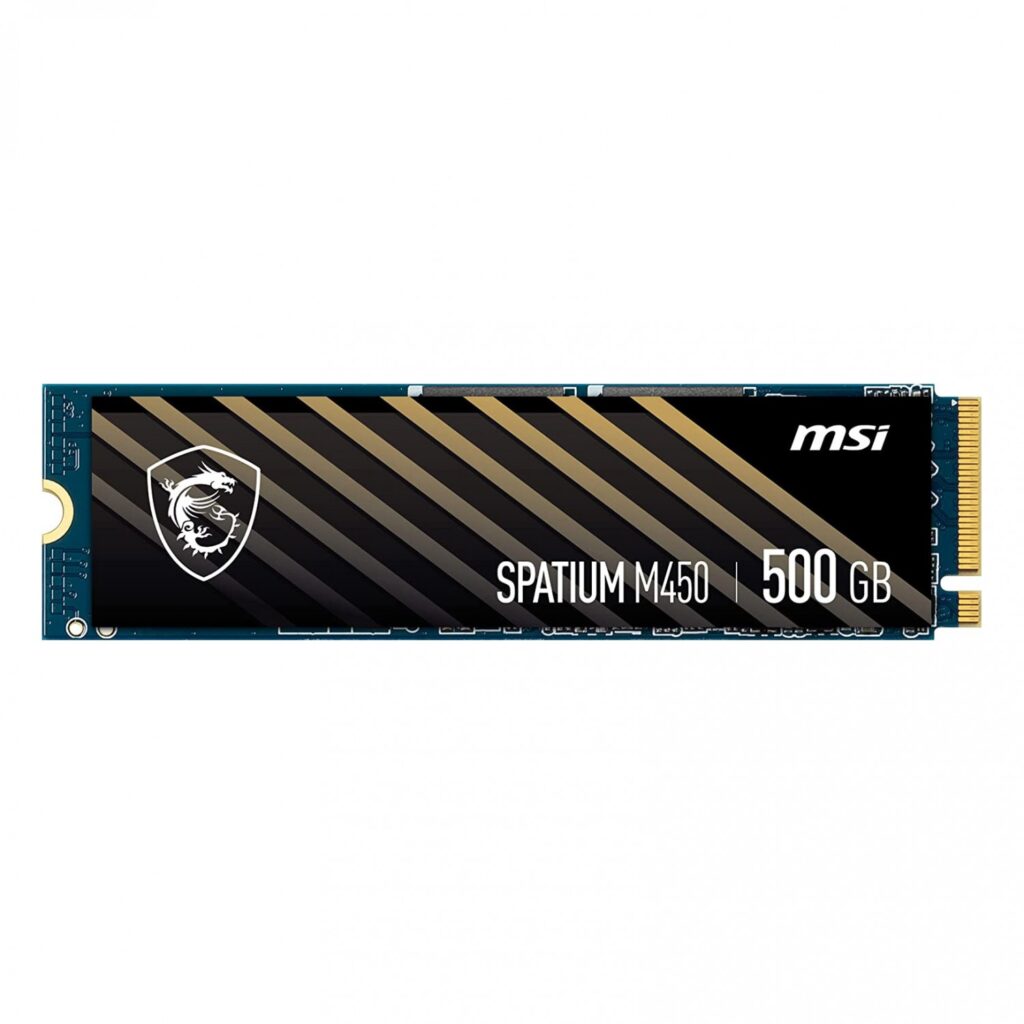 هارد اس اس دی ام اس آی SSD M.2 MSI M450 SPATIUM 500GB