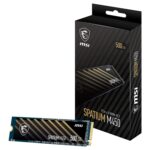 هارد اس اس دی ام اس آی SSD M.2 MSI M450 SPATIUM 500GB - PACK