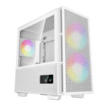 کیس دیپ کول سفید CASE DEEPCOOL CH360 DIGITAL WHITE - 1