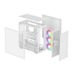 کیس دیپ کول سفید CASE DEEPCOOL MORPHEUS WHITE - 9