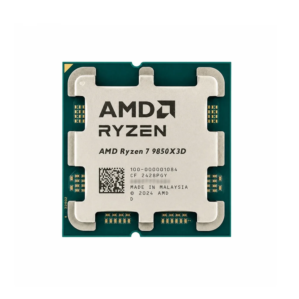 پردازنده ای ام دی CPU AMD RYZEN 7 9850X 3D TRAY