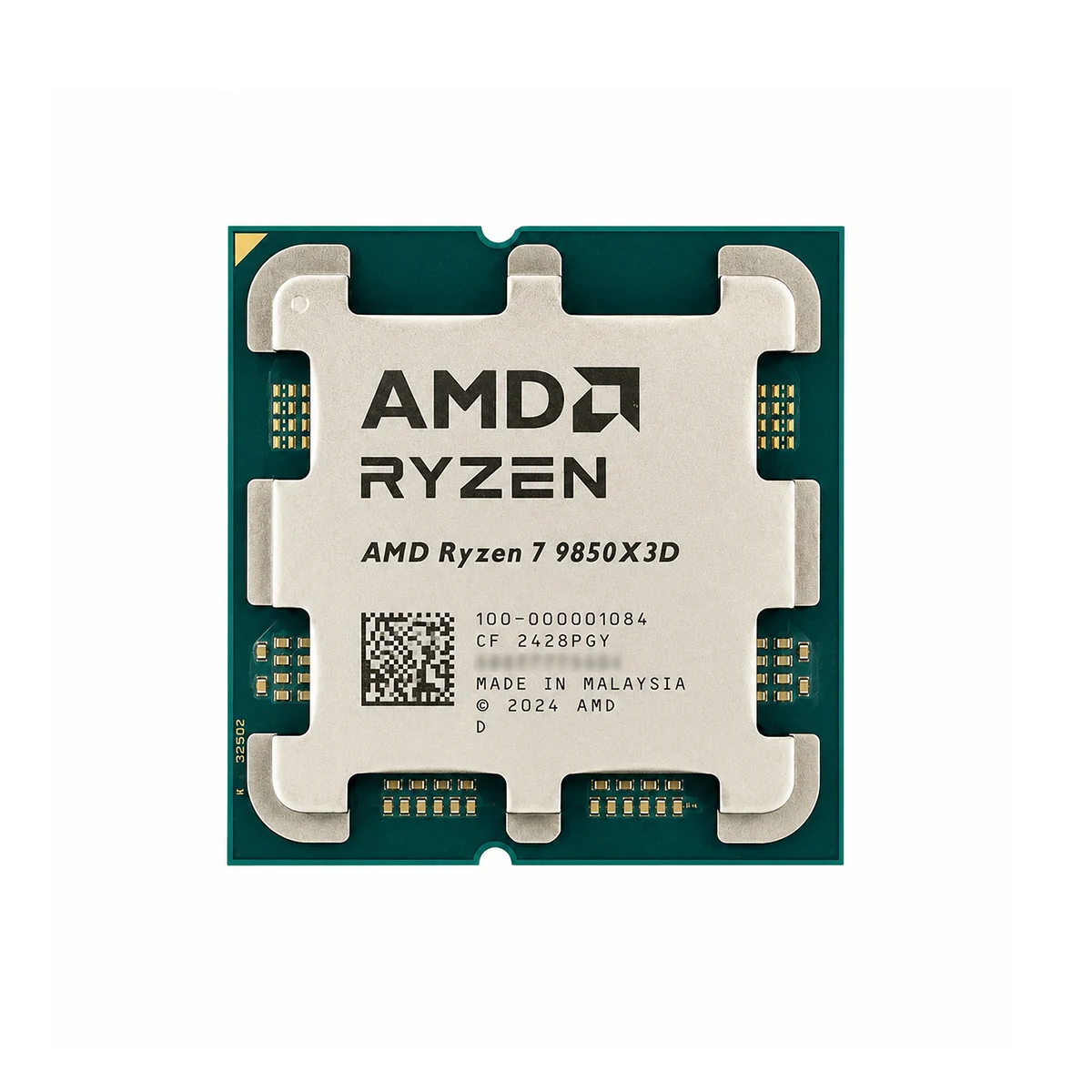 پردازنده ای ام دی CPU AMD RYZEN 7 9850X 3D TRAY پردازنده ای ام دی CPU AMD RYZEN 7 9850X 3D TRAY