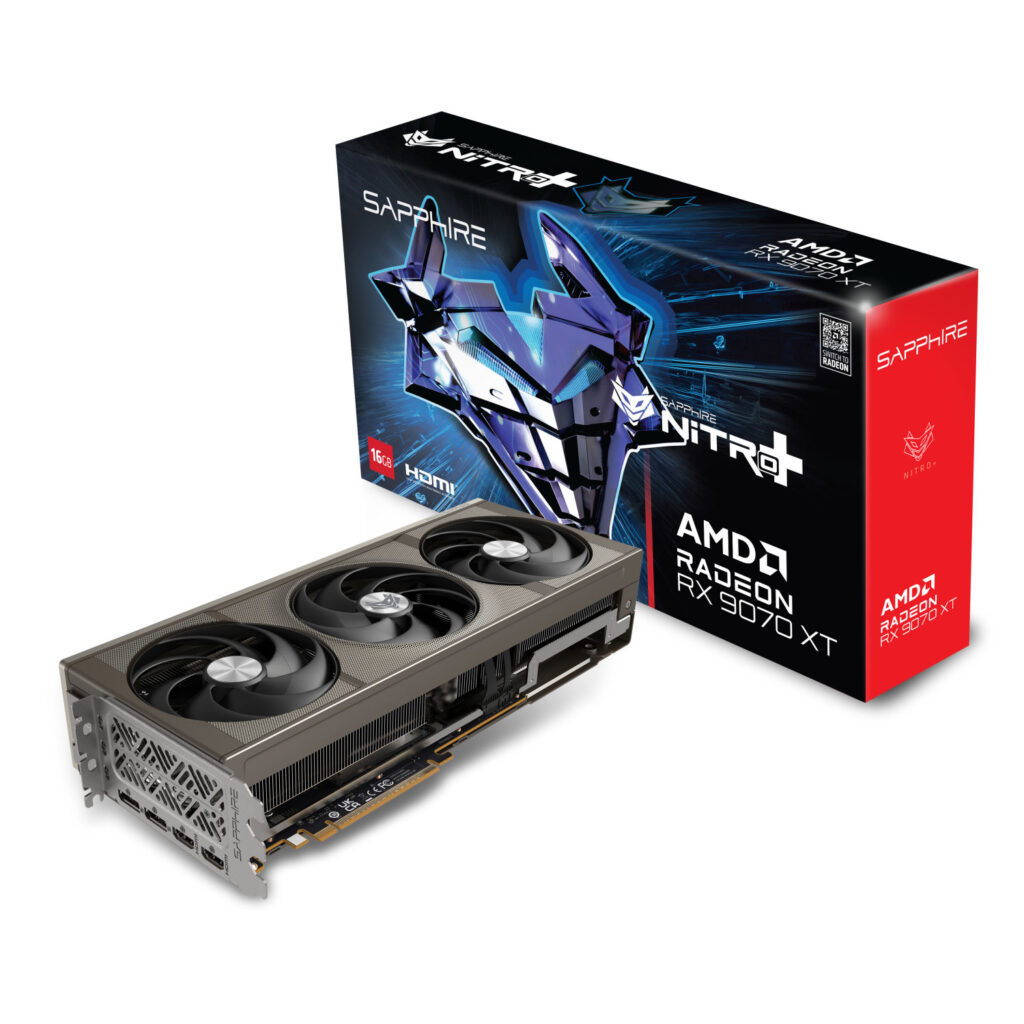 کارت گرافیک سافایر VGA SAPPHIRE NITRO PLUS AMD RADEON RX 9070 XT OC Edition 16GB GDDR6