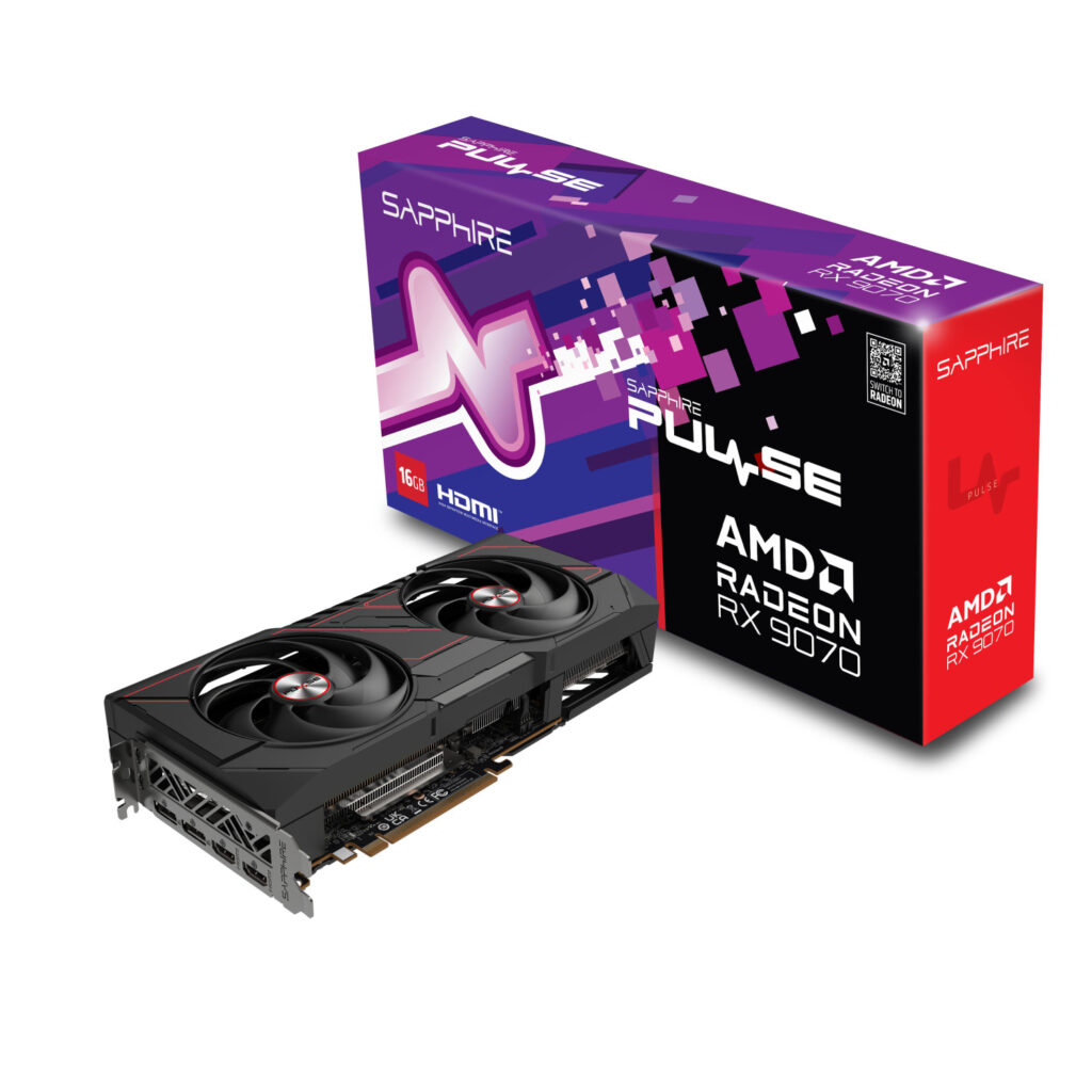 کارت گرافیک سافایر VGA SAPPHIRE PULSE AMD RADEON RX 9070 XT OC Edition 16GB GDDR6
