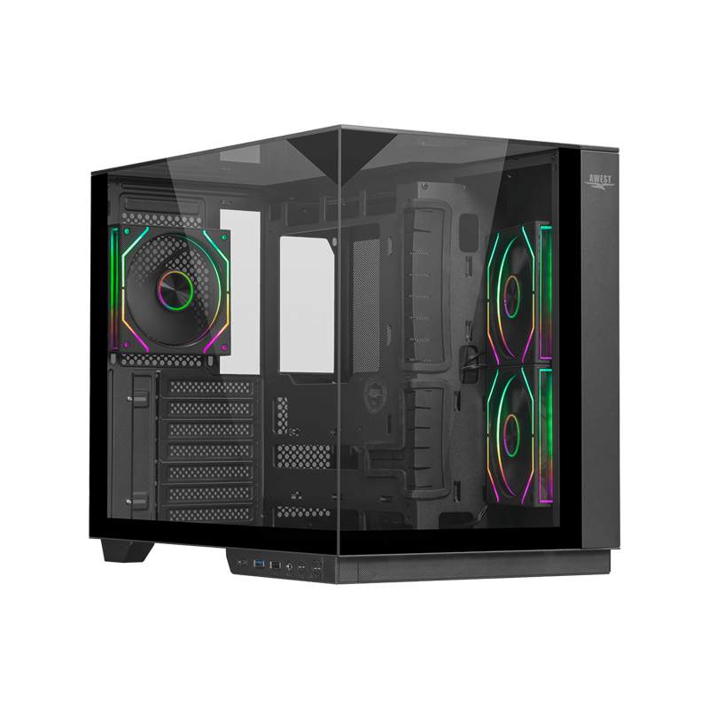 کیس کامپیوتر اوست CASE AWEST GT-AQ17-TG-B