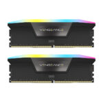 رم کامپیوتر کورسیر RAM CORSAIR VENGEANCE RGB 64GB 5600MHz CL40 DDR5 DUAL