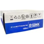کابل شبکه CAT6 دی لینک 100 متری CAT6 23 AWG UTP NCB-C6UGRYR-100